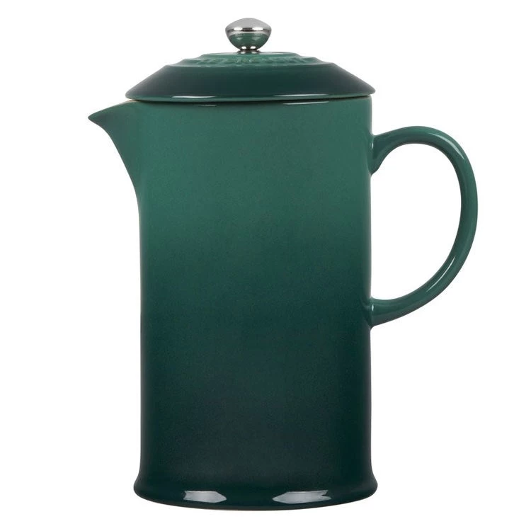 Le Creuset 34 Oz Stoneware French Press - Artichaut - Image 2