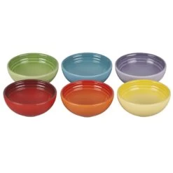 Le Creuset Multi-Color Pinch Bowl Six-Piece Gift Set - Cerise, Flame, Soleil, Palm, Caribbean & Provence