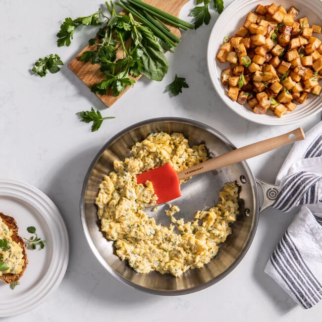 Le Creuset Stainless Steel Fry Pan - Image 2