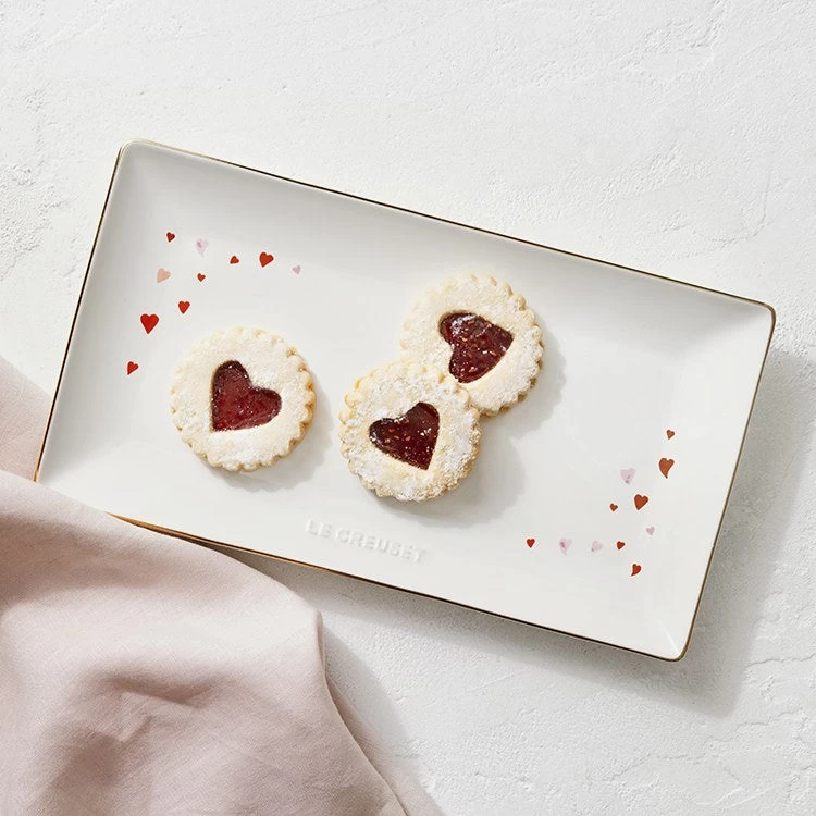 Le Creuset L' Amour Collection Rectangular Hostess Tray - Image 4