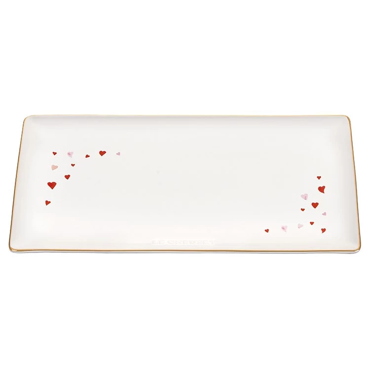 Le Creuset L' Amour Collection Rectangular Hostess Tray