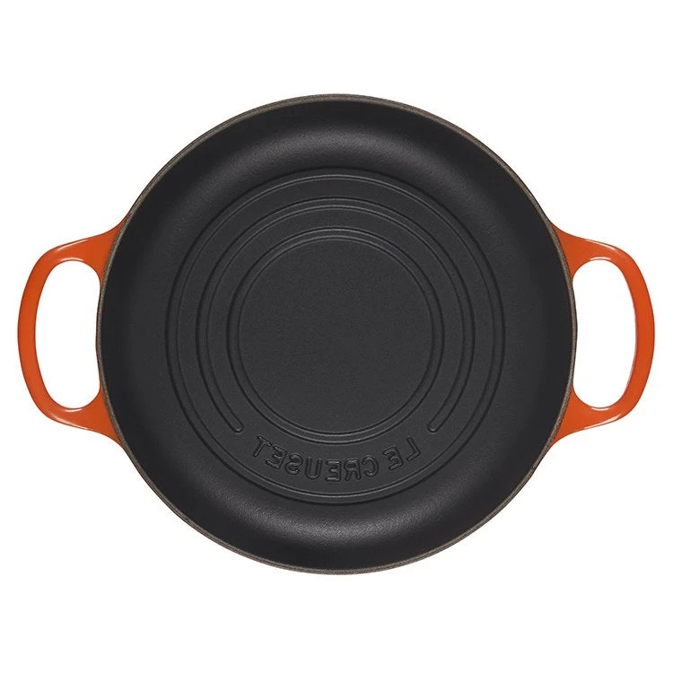 Le Creuset Signature 1.75-Quart Enameled Cast Iron Bread Oven - Flame - Image 4