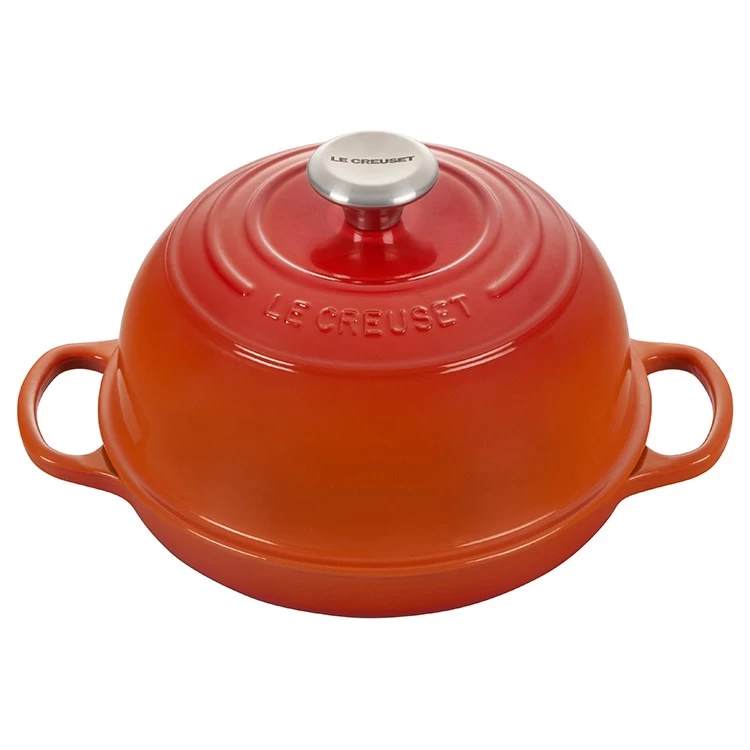 Le Creuset Signature 1.75-Quart Enameled Cast Iron Bread Oven - Flame