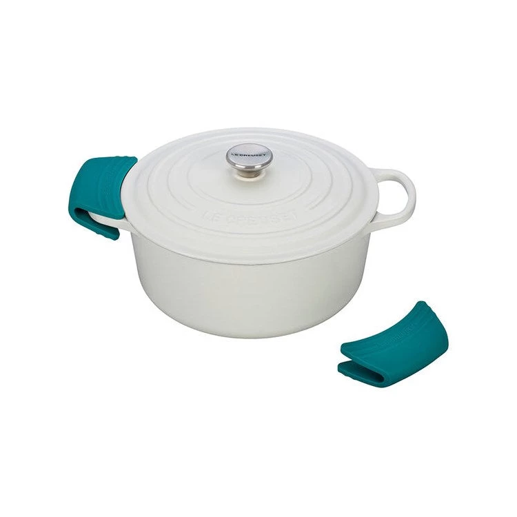 Le Creuset Silicone Pot Grips Set - Caribbean