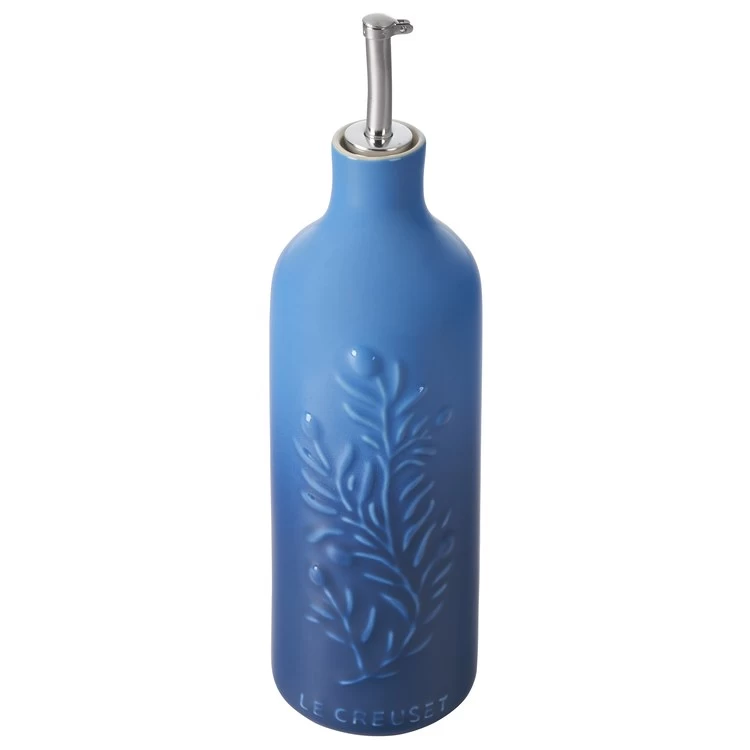 Le Creuset Embossed Olive Branch Oil Cruet - Marseille