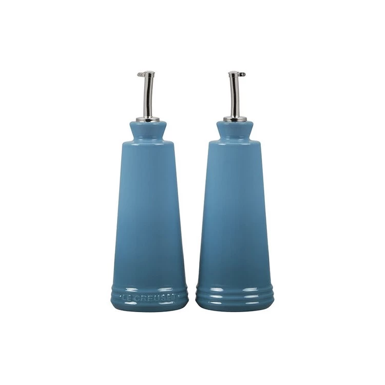 Le Creuset Signature Oil And Vinegar Set - Caribbean