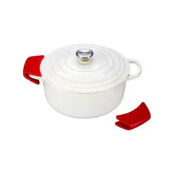 Le Creuset Silicone Pot Grips Set - Cerise