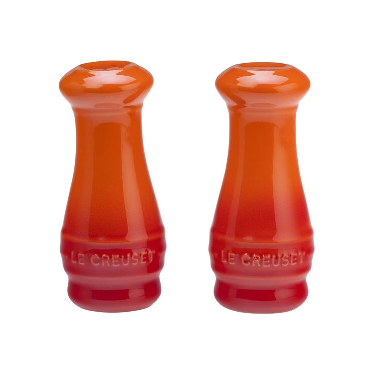 Le Creuset Salt And Pepper Shakers Set Of 2 - Flame