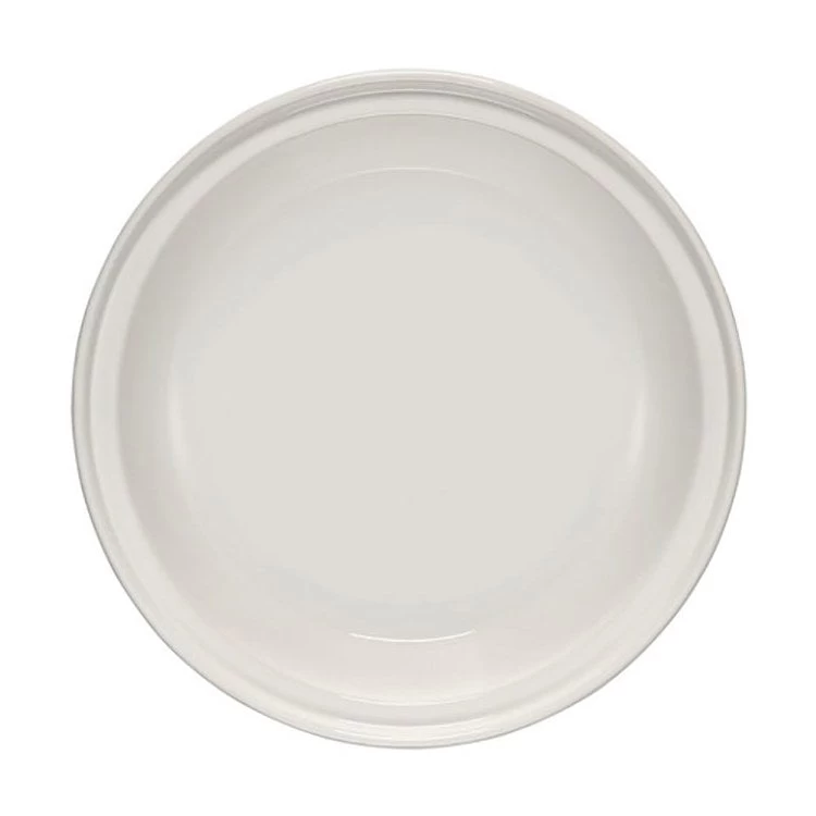 Le Creuset 9" Pumpkin Stoneware Casserole Dish With Lid - Meringue - Image 3