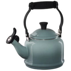 Le Creuset 1.25-Quart Demi Enamel On Steel Kettle - Sea Salt