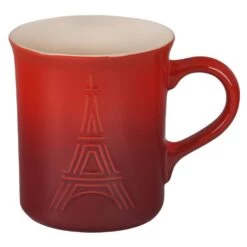 Le Creuset Eiffel Tower Collection 14 Oz Stoneware Mug - Cerise