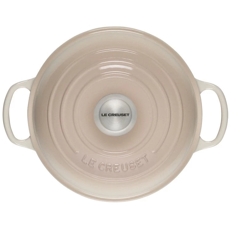 Le Creuset Signature 1.75-Quart Enameled Cast Iron Bread Oven - Meringue - Image 3