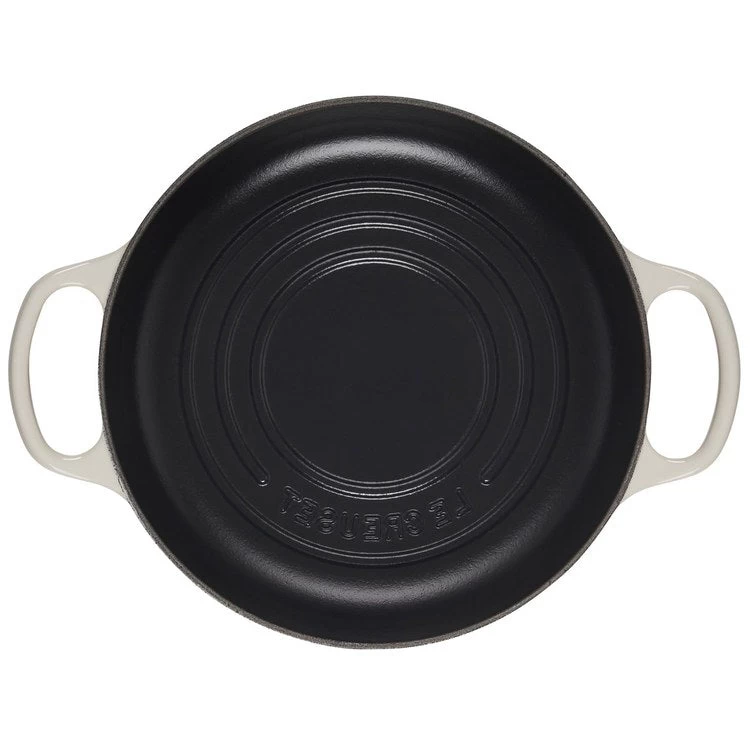 Le Creuset Signature 1.75-Quart Enameled Cast Iron Bread Oven - Meringue - Image 4