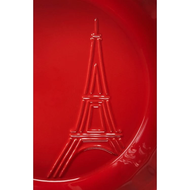 Le Creuset Eiffel Tower Collection 9" Pie Dish - Cerise - Image 3