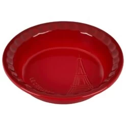 Le Creuset Eiffel Tower Collection 9" Pie Dish - Cerise