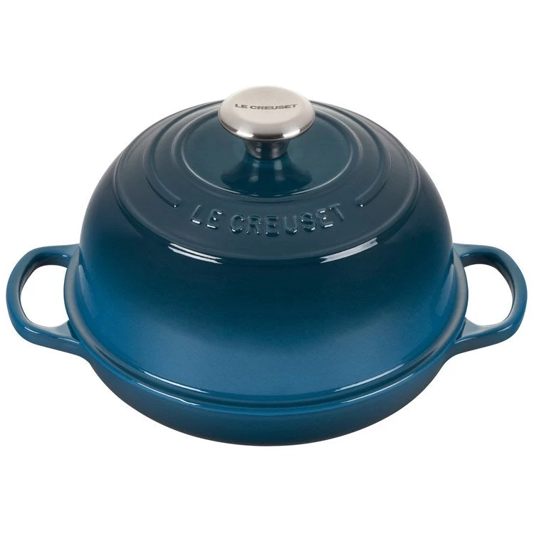 Le Creuset Signature 1.75-Quart Enameled Cast Iron Bread Oven - Deep Teal