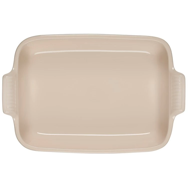 Le Creuset Heritage 4-Quart Stoneware Rectangular Dish - Sea Salt - Image 3