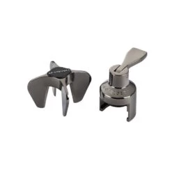 Le Creuset Sparkling Wine Set (Champagne Crown Sealer & Champagne Star) - Black Nickel