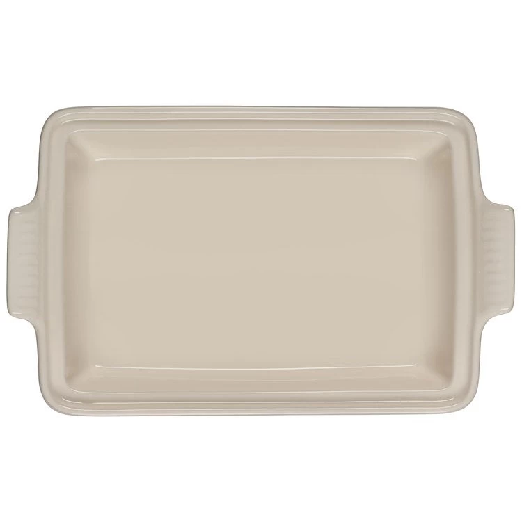 Le Creuset Heritage 4-Quart Stoneware Covered Rectangular Casserole - Shallot - Image 5
