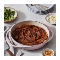 Le Creuset Heritage 2-Quart Cast Iron Tart Tartin Dish - Shallot