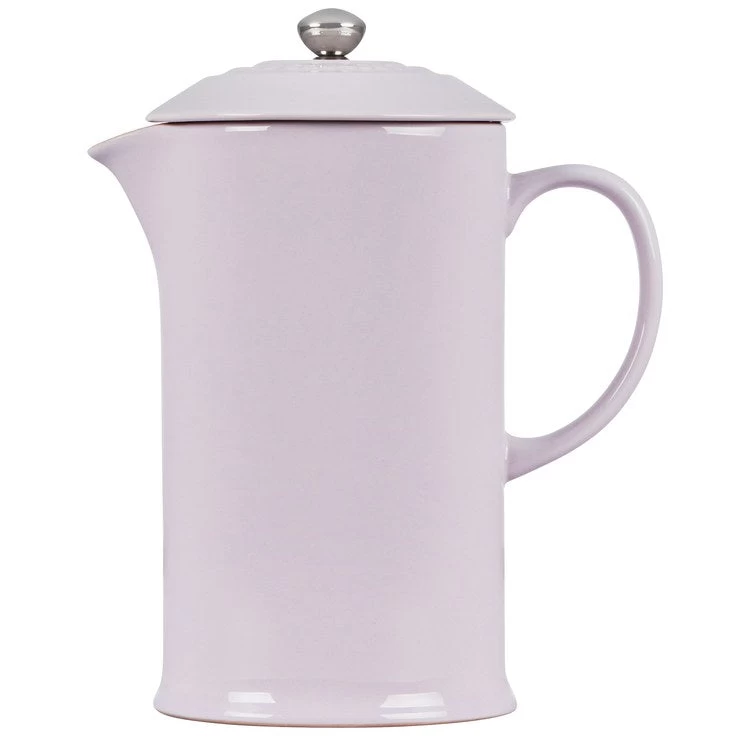 Le Creuset 34 Oz Stoneware French Press - Shallot - Image 3