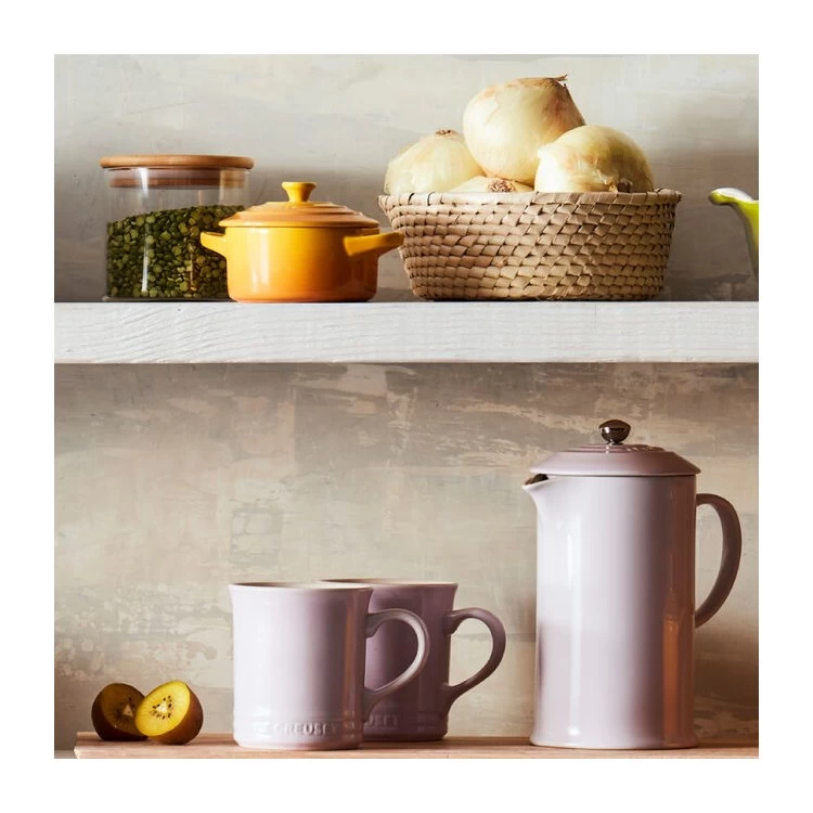Le Creuset 34 Oz Stoneware French Press - Shallot