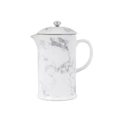 Le Creuset Stoneware French Press - Marble Applique