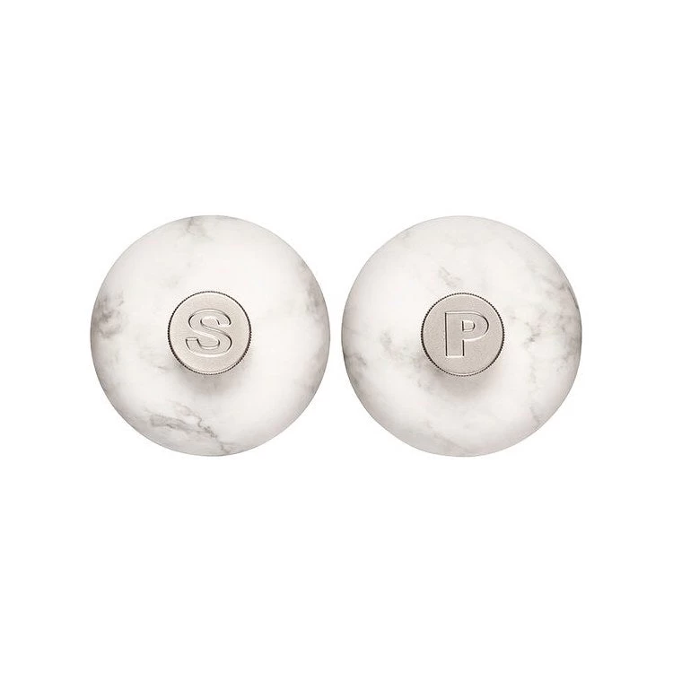 Le Creuset Salt And Pepper Mill Set - Marble Applique - Image 4