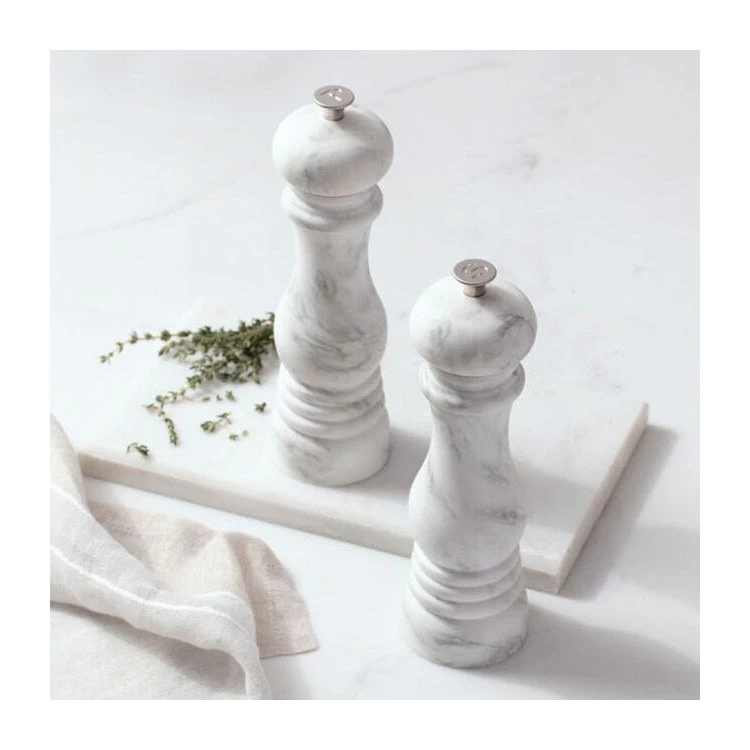 Le Creuset Salt And Pepper Mill Set - Marble Applique - Image 5