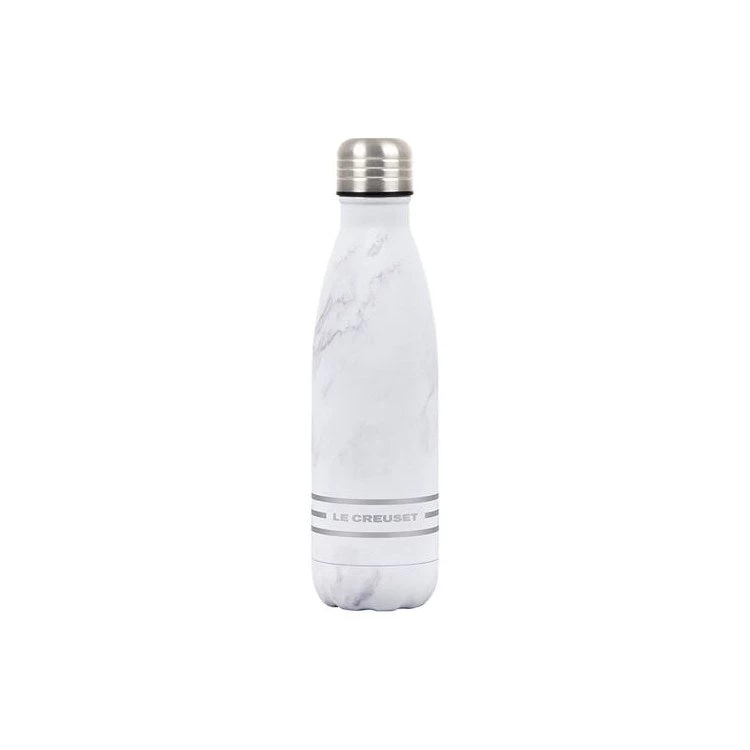 Le Creuset 17 Oz Stainless Steel Hydration Bottle - Marble Applique