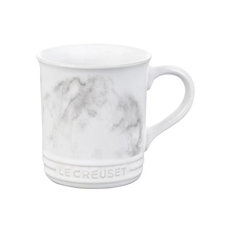 Le Creuset 14 Oz Stoneware Mug - Marble Applique