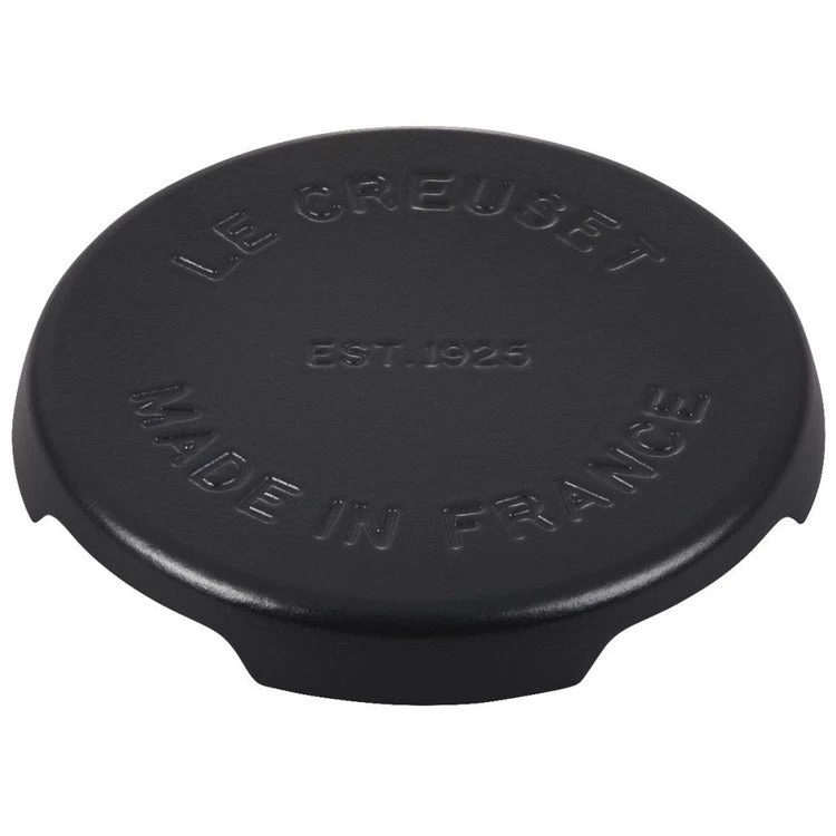 Le Creuset Signature Round Enameled Cast Iron Trivet - Licorice