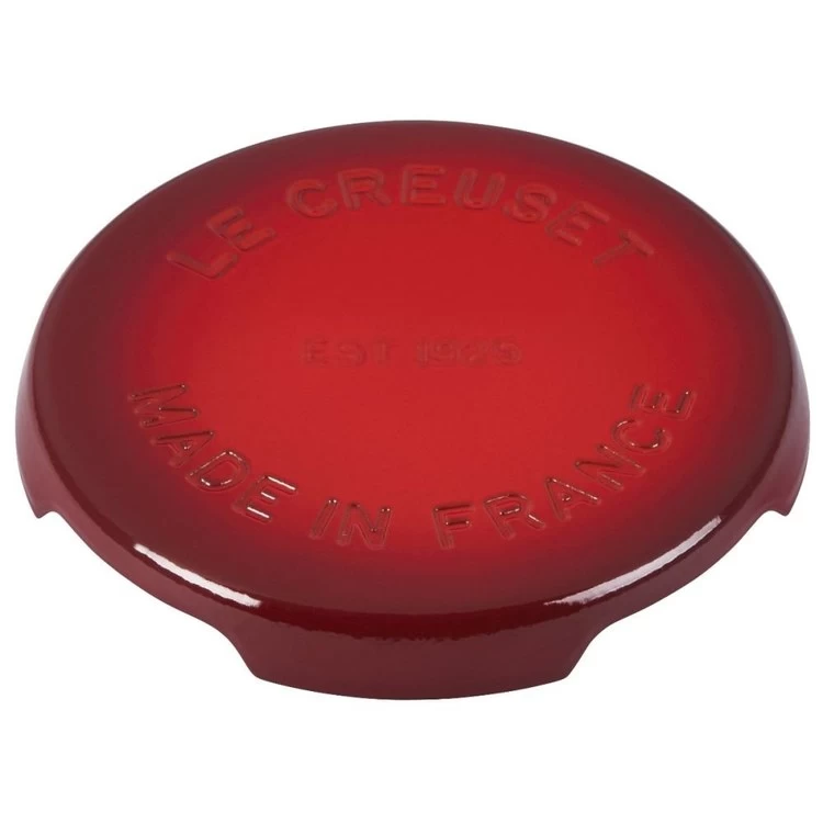Le Creuset Signature Round Enameled Cast Iron Trivet - Cerise