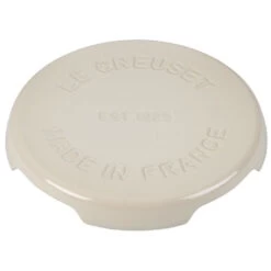 Le Creuset Signature Round Enameled Cast Iron Trivet - Meringue