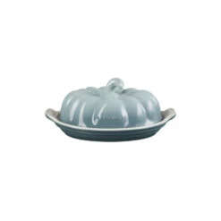 Le Creuset Pumpkin Stoneware Covered Butter Dish - Sea Salt