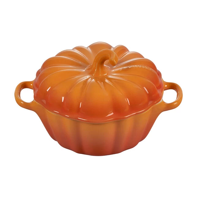 Le Creuset Pumpkin Mini Cocotte - Image 3
