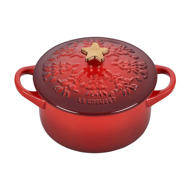 Le Creuset Noël Collection Mini Cocotte With Star Knob - Image 6