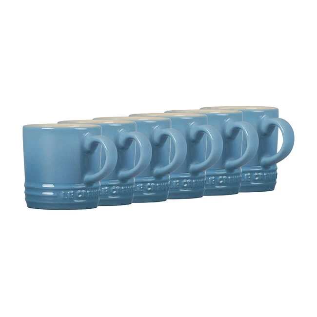 Le Creuset London Espresso Mugs, Set Of 6 - Image 10