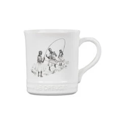 Le Creuset Harlem Toile De Jouy Mug - Girls Jumping Rope