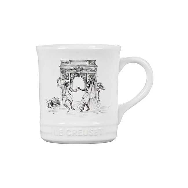 Le Creuset Harlem Toile De Jouy Mug - Arc De Triomphe