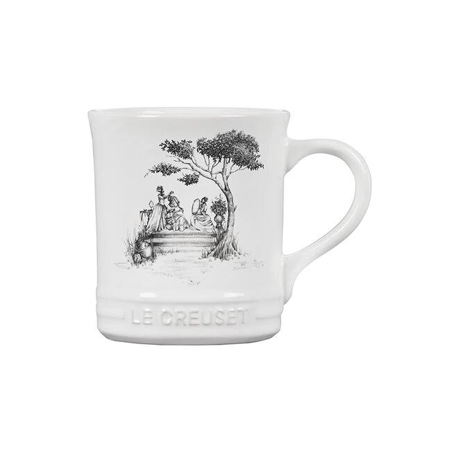 Le Creuset Harlem Toile De Jouy Mug - Ladies In Waiting
