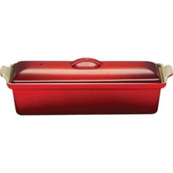 Le Creuset 2-Quart Cast Iron Pate Terrine - Cerise