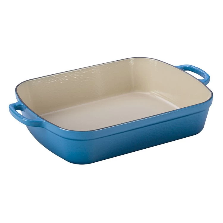 Le Creuset Signature 5.25-Quart Cast Iron Rectangular Roaster - Marseille