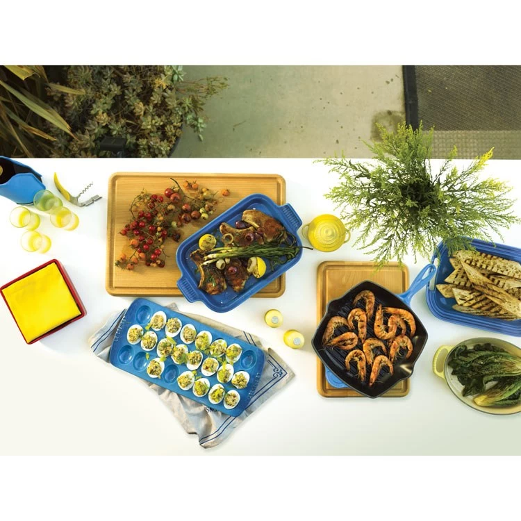 Le Creuset Stoneware Large Serving Platter - Marseille - Image 2