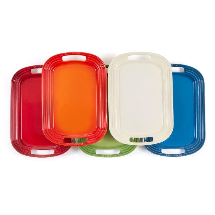 Le Creuset Stoneware Large Serving Platter - Marseille - Image 3