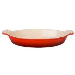 Le Creuset Heritage 24 Oz Stoneware Oval Au Gratin Dish - Cerise