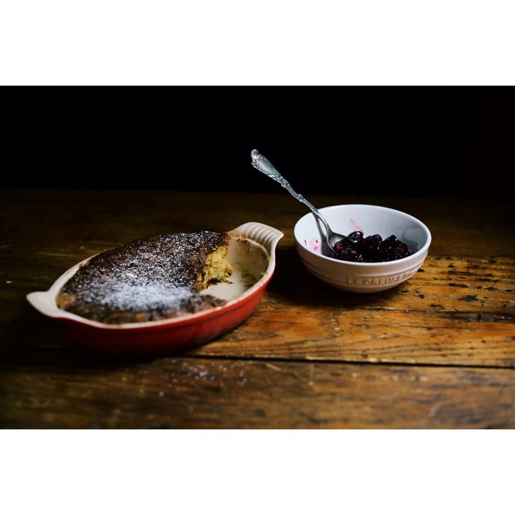 Le Creuset Heritage 1-Quart Stoneware Oval Au Gratin Dish - Cerise - Image 2