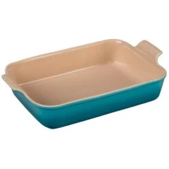 Le Creuset Heritage 4-Quart Stoneware Rectangular Dish - Caribbean
