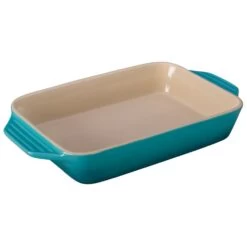 Le Creuset 3.15-Quart Stoneware (12.5" X 8.25") Rectangular Dish - Caribbean