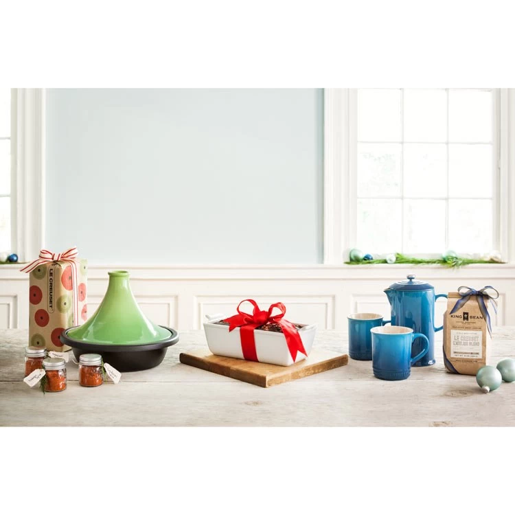 Le Creuset Heritage 1.5-Quart Stoneware Loaf Pan - White - Image 2